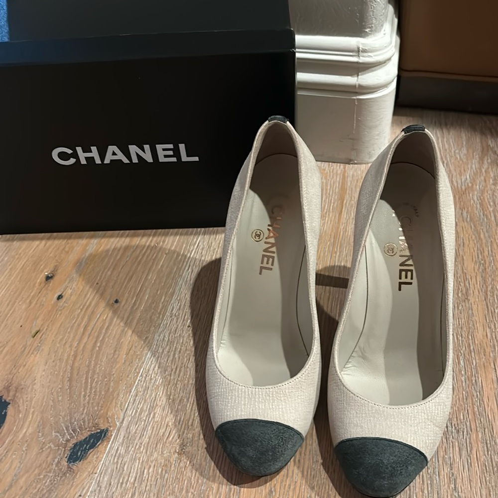 Chanel Cap Toe Pumps